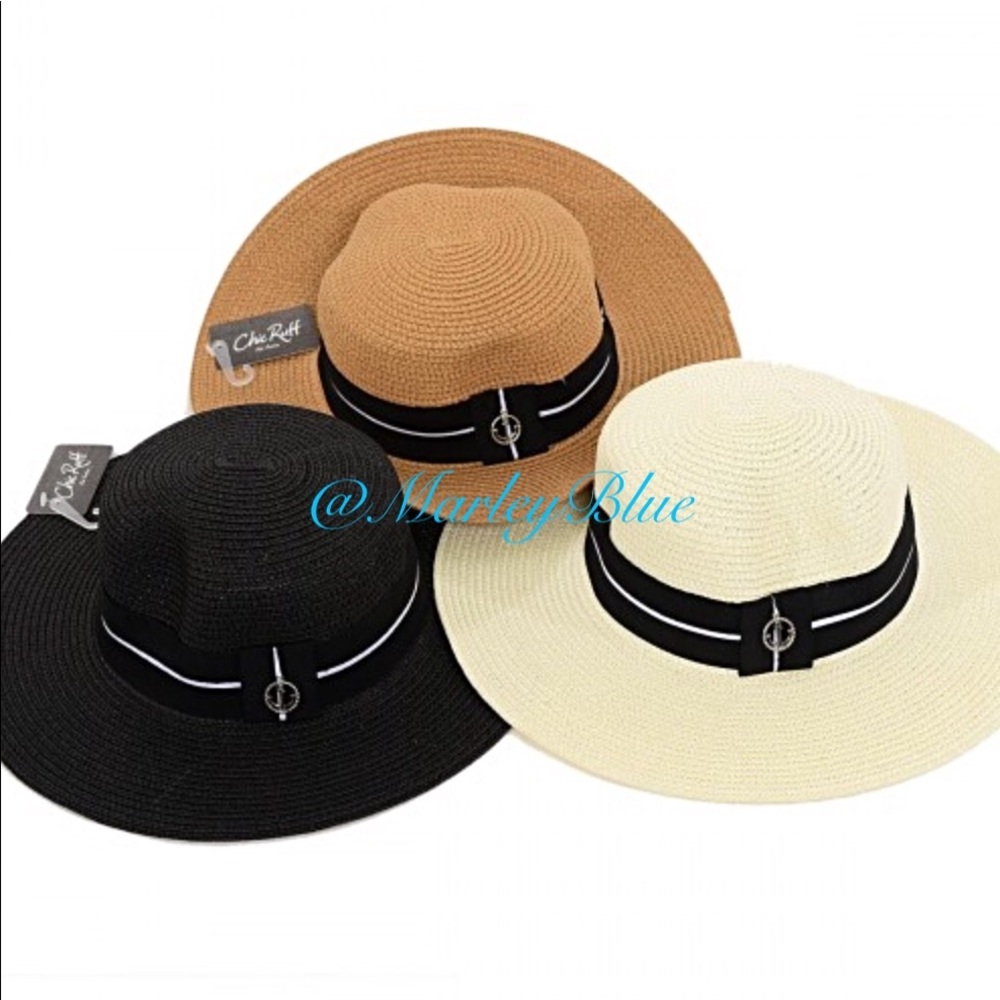 Buy 2 Get 1 FREE!!⭐️ Oversized Summer Brimmed Floppy Hat 4 Colors Available - Picture 3 of 4